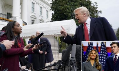 Trump Snaps at Reporter Who Asked Why Melania and Barron Aren’t Being Deported – She Left in Tears