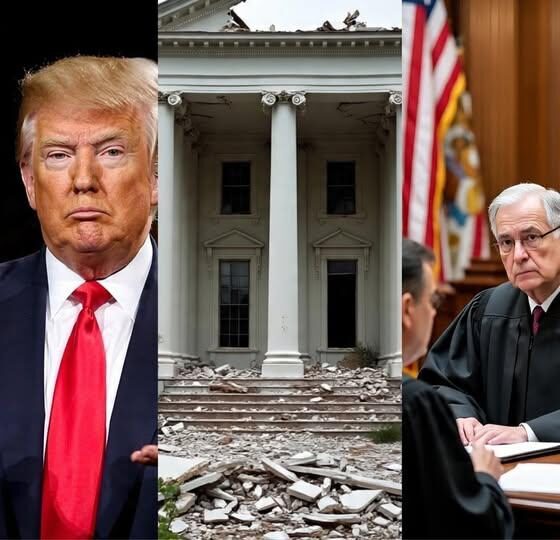 Supreme Court Issues Emergency Injunction Halting Donald Trump’s White House East Wing Demolition For His Lavish Ballroom After National Trust for Historic Preservation Files $10B Lawsuit Alleging Violations of Federal Environmental and Heritage Protection Laws.