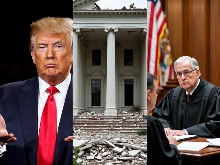 Supreme Court Issues Emergency Injunction Halting Donald Trump’s White House East Wing Demolition For His Lavish Ballroom After National Trust for Historic Preservation Files $10B Lawsuit Alleging Violations of Federal Environmental and Heritage Protection Laws.