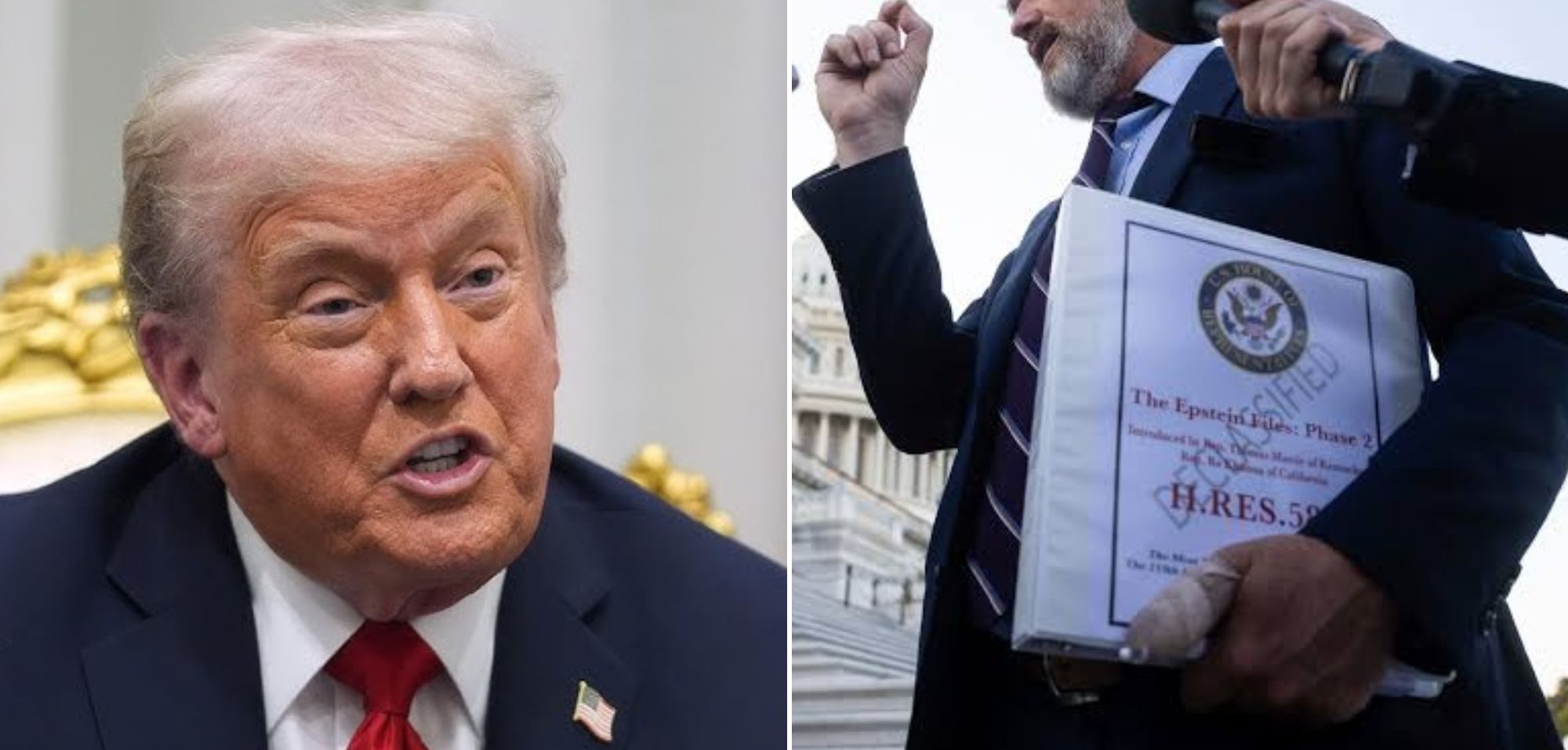 Trump CAUGHT Trying to Gain PRIVATE Access to the Epstein Files Before Public Release as the Countdown Tightens — Claims “I Just Want to Make Sure the FBI Did Their Job Well,” Days After Being SUED to Release the FBI Training Videos on How to Find, Flag, and Redact Trump’s Name in the Epstein Files