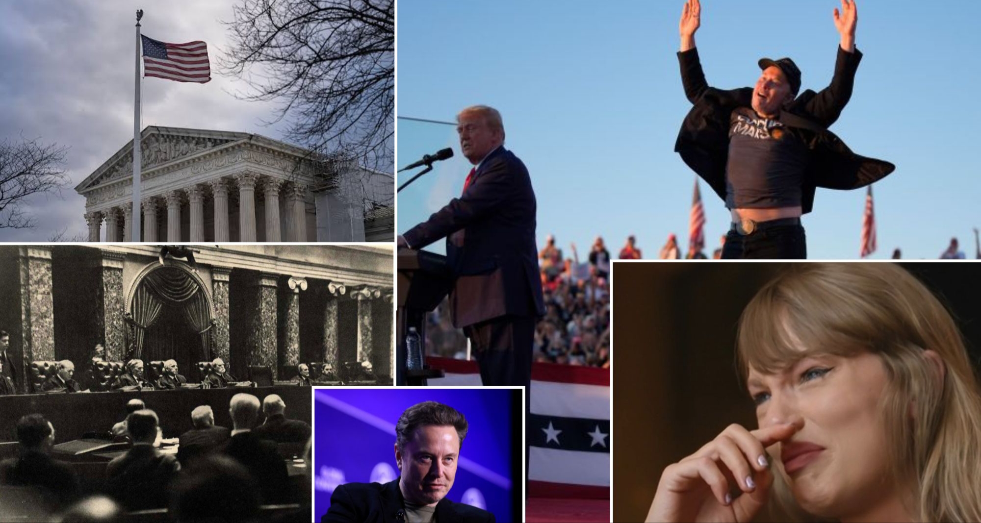 Taylor Swift’s Emotional Moment Triggers Supreme Court Action as Questions Swirl Around Elon Musk and the 2024 Election
