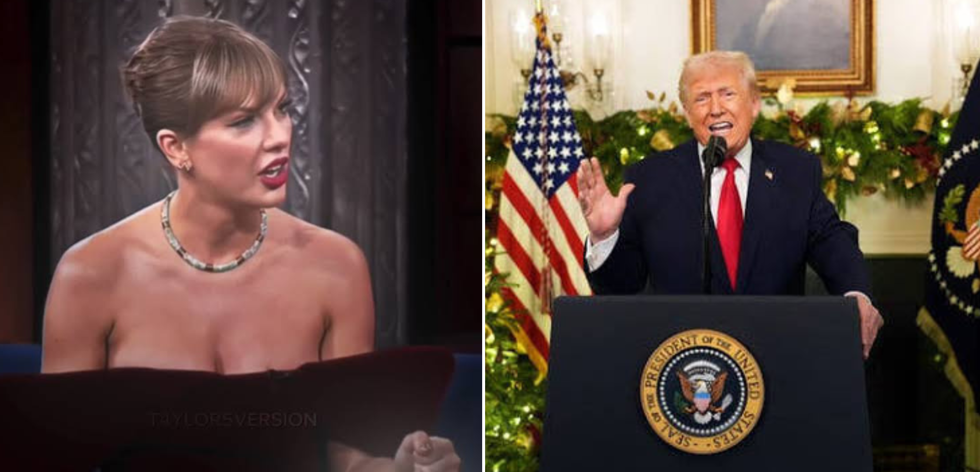 Taylor Swift’s Brutal Take on Trump’s Primetime Address Triggers a Furious Response — Trump Fires Back at Travis Kelce, the Chiefs, and Sparks a Culture-War Firestorm
