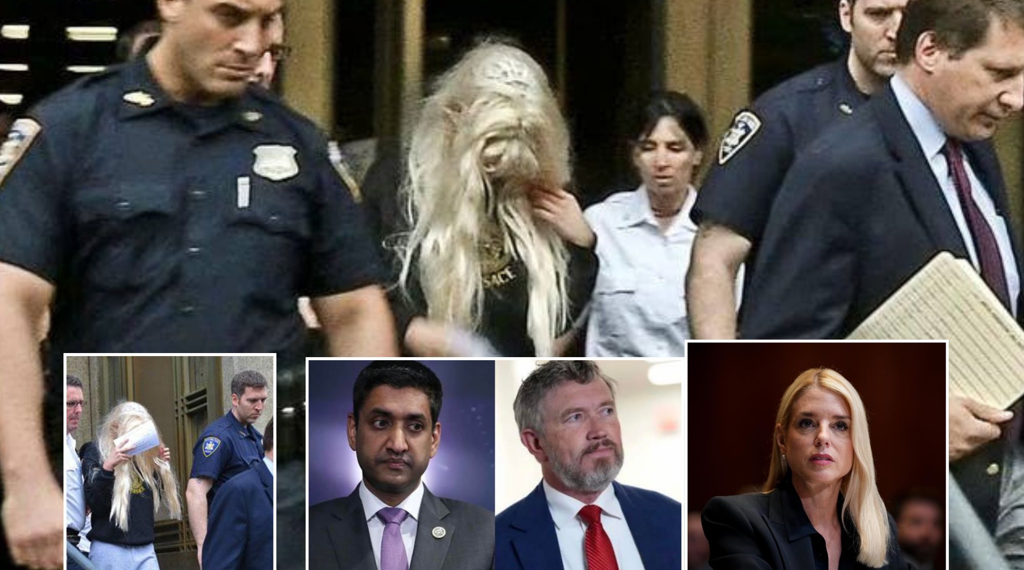 Pam Bondi DRAGGED OUT FORCIBLY as Impeachment and Contempt Explode Over 90%-Redacted Epstein Files — Jail Time Now Looms