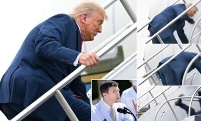 “He Has Fallen Again!” — White House Doctor Breaks Silence as Trump’s Condition, a Hidden Diagnosis, and High-Stakes Ukraine Talks Collide