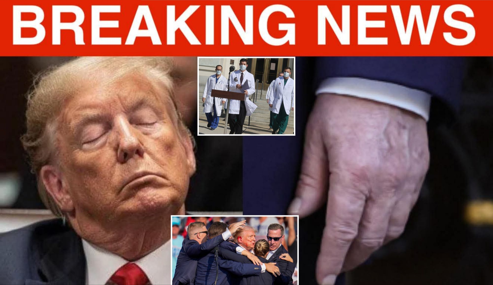 “American people, here’s your answer to Trump’s health” — White House doctor breaks silence after new photos spark alarming questions