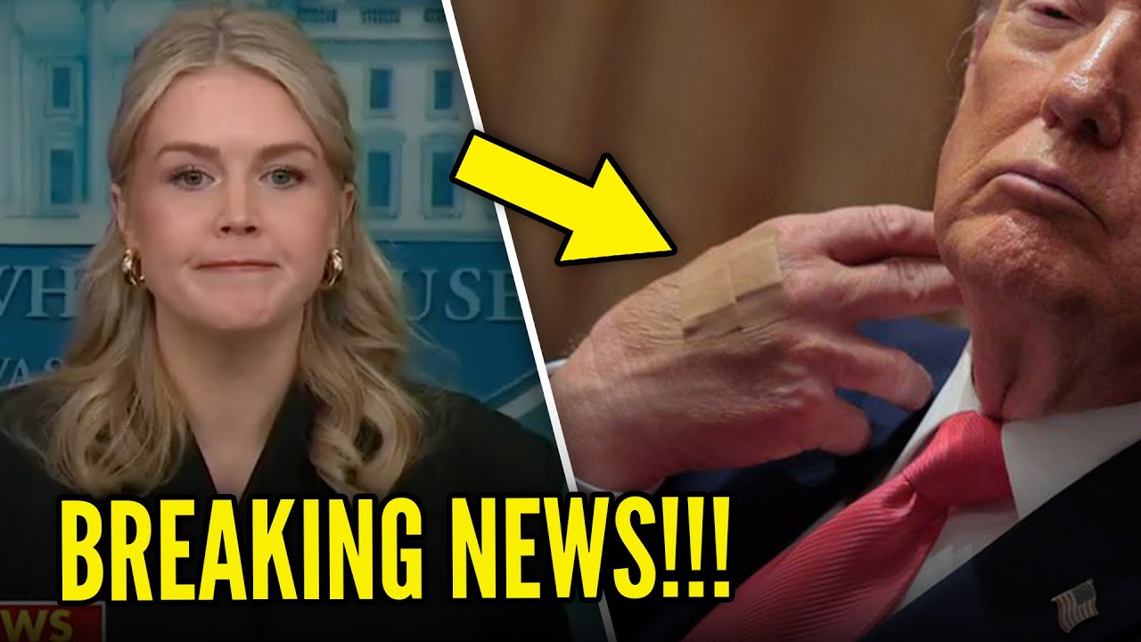 Leavitt Accidentally EXPOSES Trump’s HEALTH SCARE