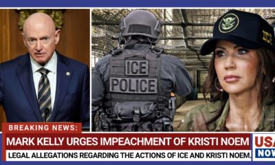 Mark Kelly: “Kristi Noem has forfeited her right to lead. I’m calling on her to resign as Secretary of Homeland Security or Donald Trump to do the right thing and just fire her. If not she must be removed or impeached. Gregory Bovino should also be fired.