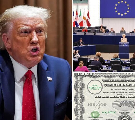 BREAKING: European Union Blocks Trump’s Trade Deal in Retaliation for Tariffs - U.S. Treasury Bonds They Hold Worth Trillions Threaten Financial Shock, and Trump’s 5-Word Response Could Hit Americans Hard