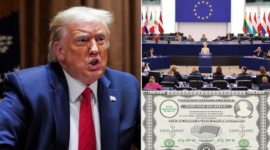 BREAKING: European Union Blocks Trump’s Trade Deal in Retaliation for Tariffs - U.S. Treasury Bonds They Hold Worth Trillions Threaten Financial Shock, and Trump’s 5-Word Response Could Hit Americans Hard