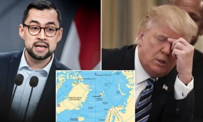 BREAKING: Greenland says they’ll join the US if they can enter the union as 4 states—a West, South, East, and North Greenland