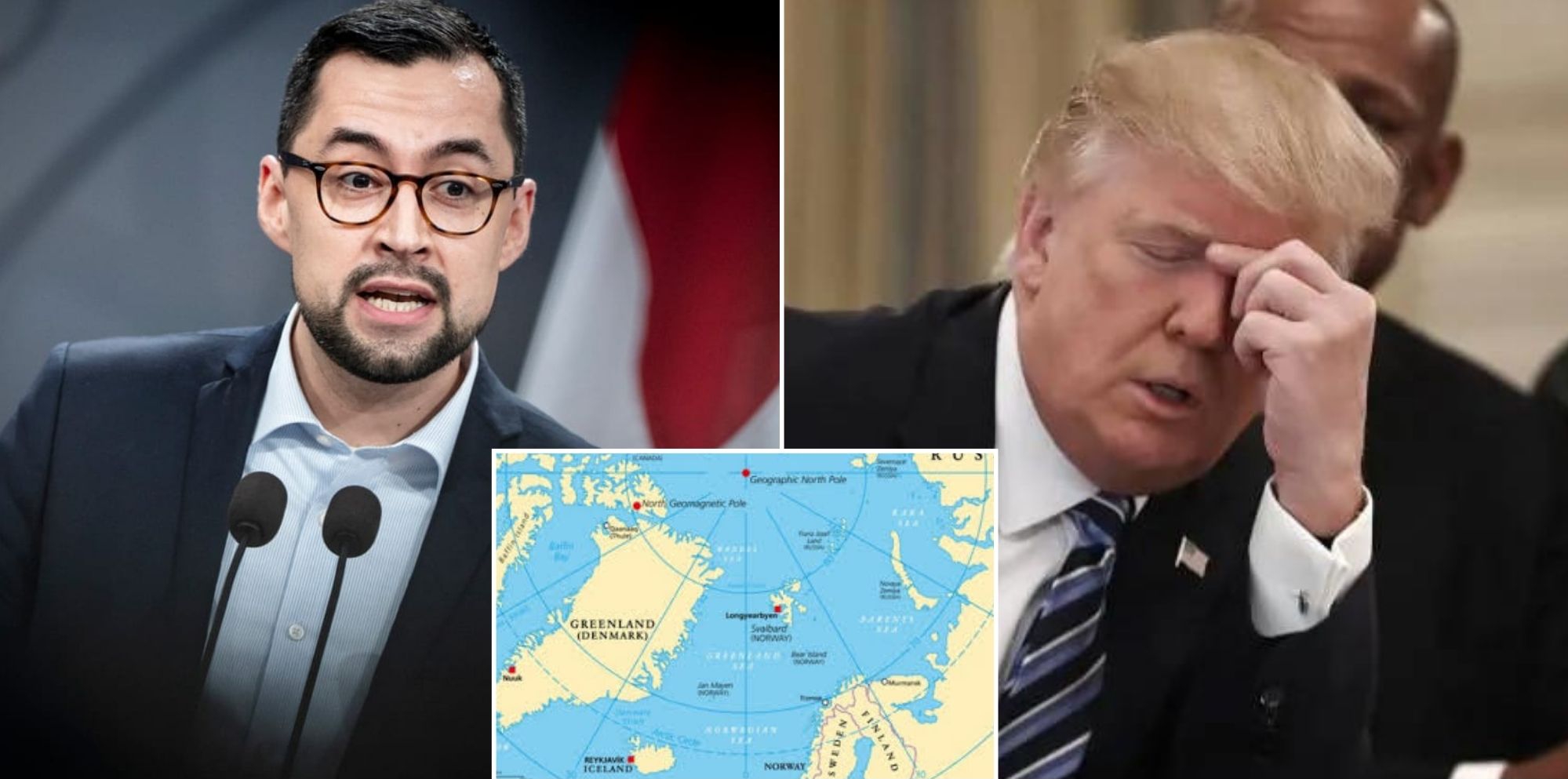 BREAKING: Greenland says they’ll join the US if they can enter the union as 4 states—a West, South, East, and North Greenland