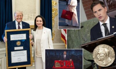 Trump Given Nobel Peace Prize by Venezuelan Opposition Leader Machado Sparks Fury from Committee, Breaks Internet with Tariff Threats, Late-Night Mockery, and Shocking Insider Revelations About What She Traded It For