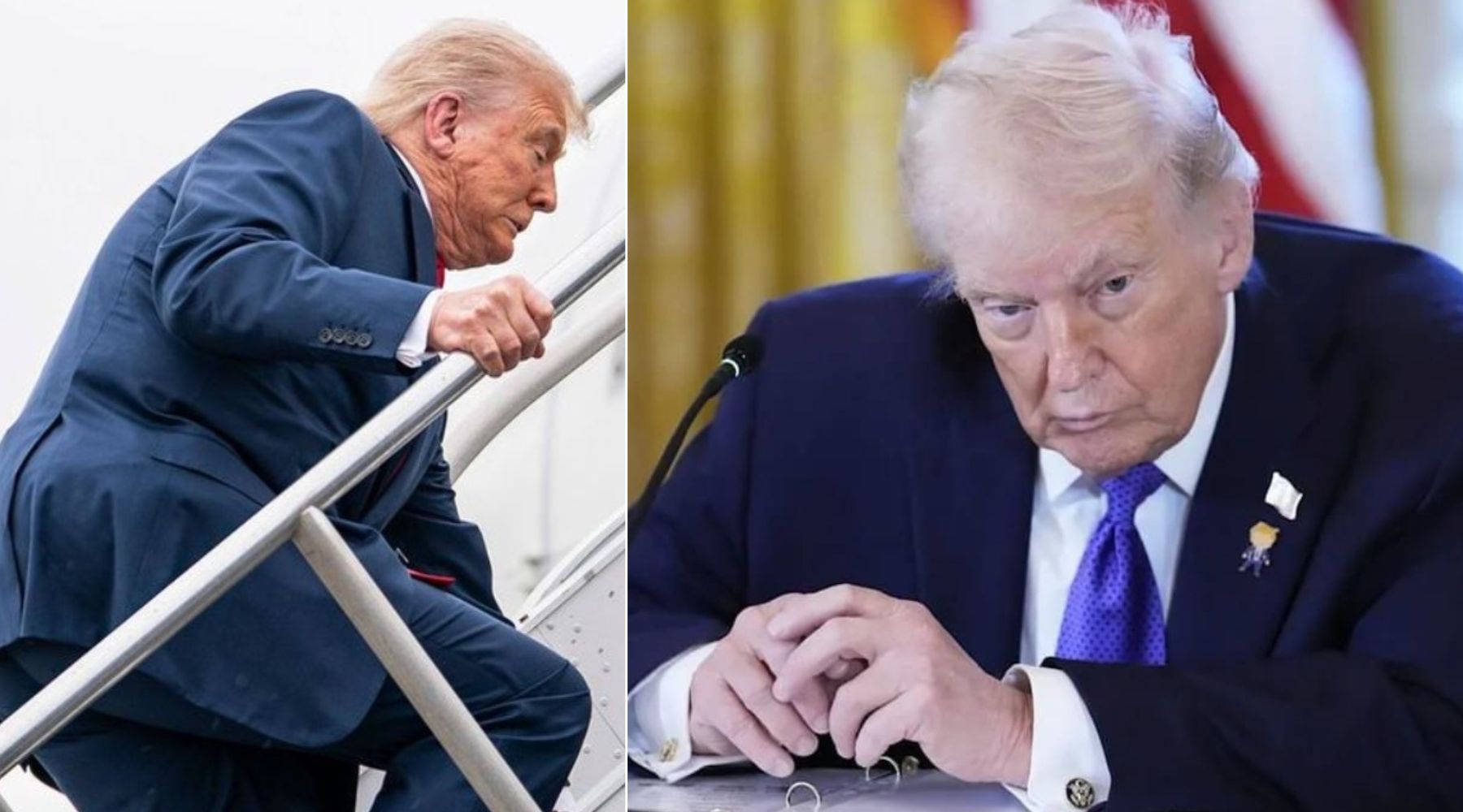 BREAKING: Trump's health is "not well", and White House insiders say he frequently mentions "heaven"...