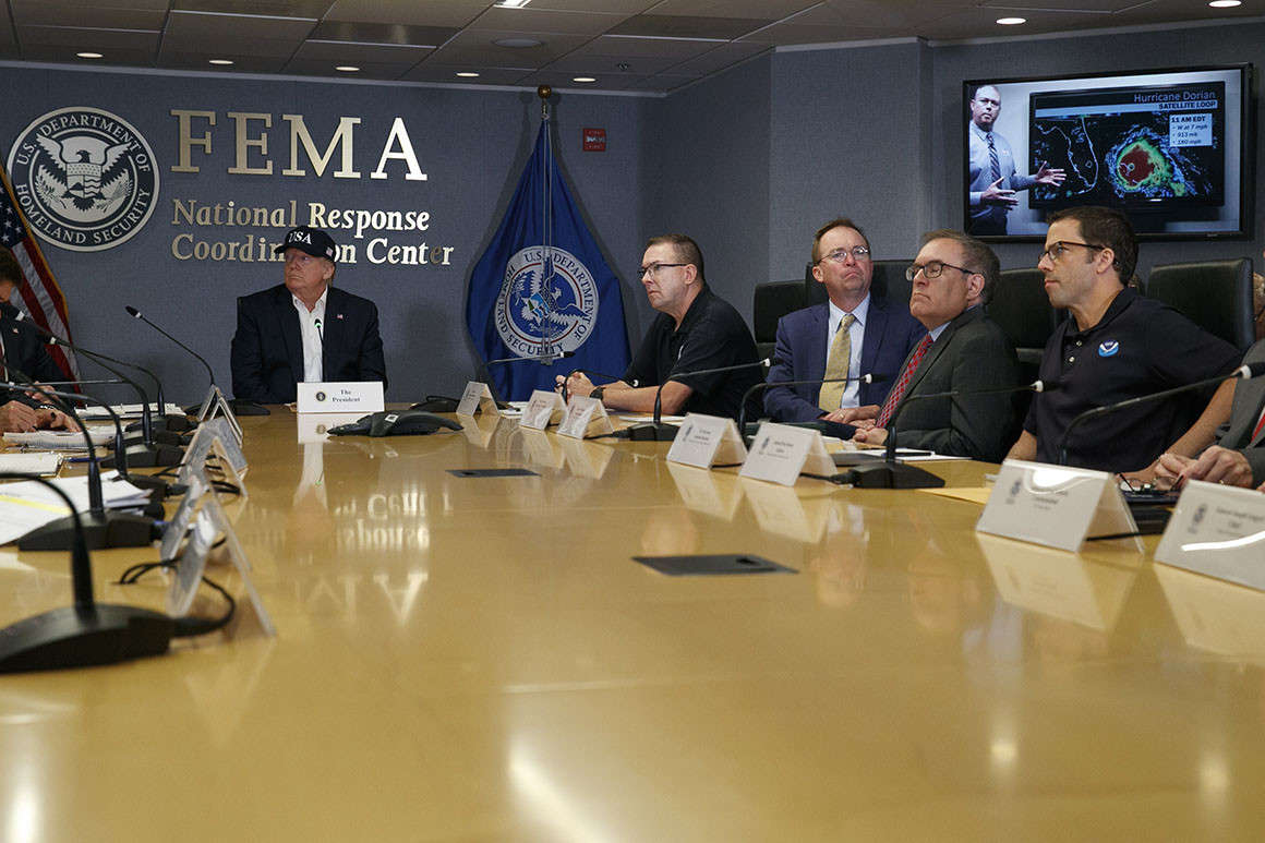 DHS WARNS FEMA it could not use the word “ice” to describe the upcoming ice storm