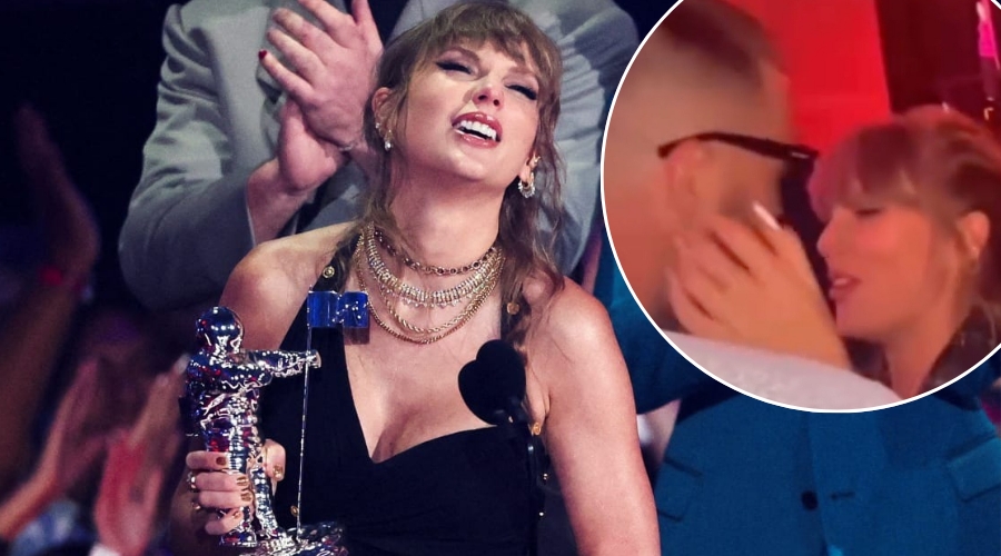 Taylor Swift Got So Drunk and Kissed Someone Who Was Not Travis Kelce at the Grammys After Party and Someone Got Footage