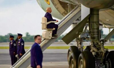 Trump Installs an Escalator on Air Force One, Claims He’s the First President Ever to Use This “Advanced Technology”