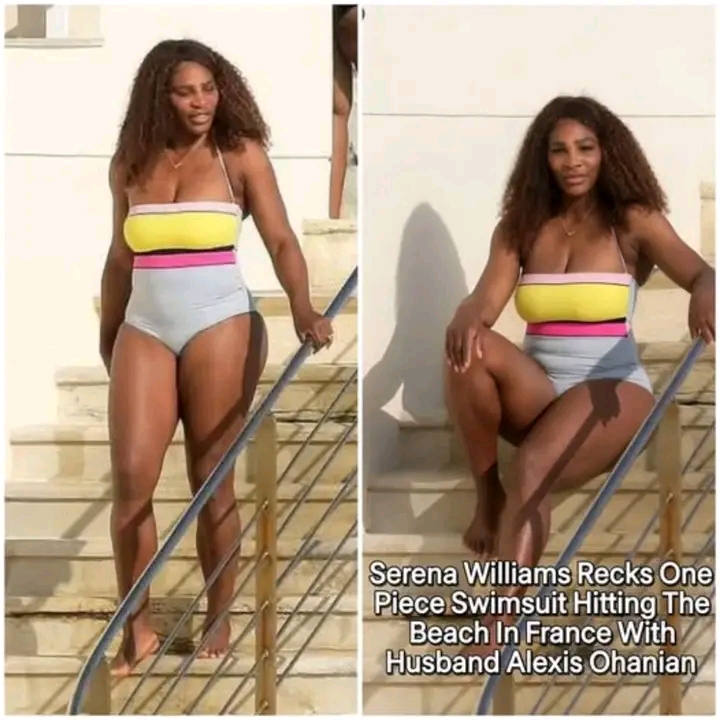 Serena Williams Spotted in France as Beach Moment With Alexis Ohanian...
