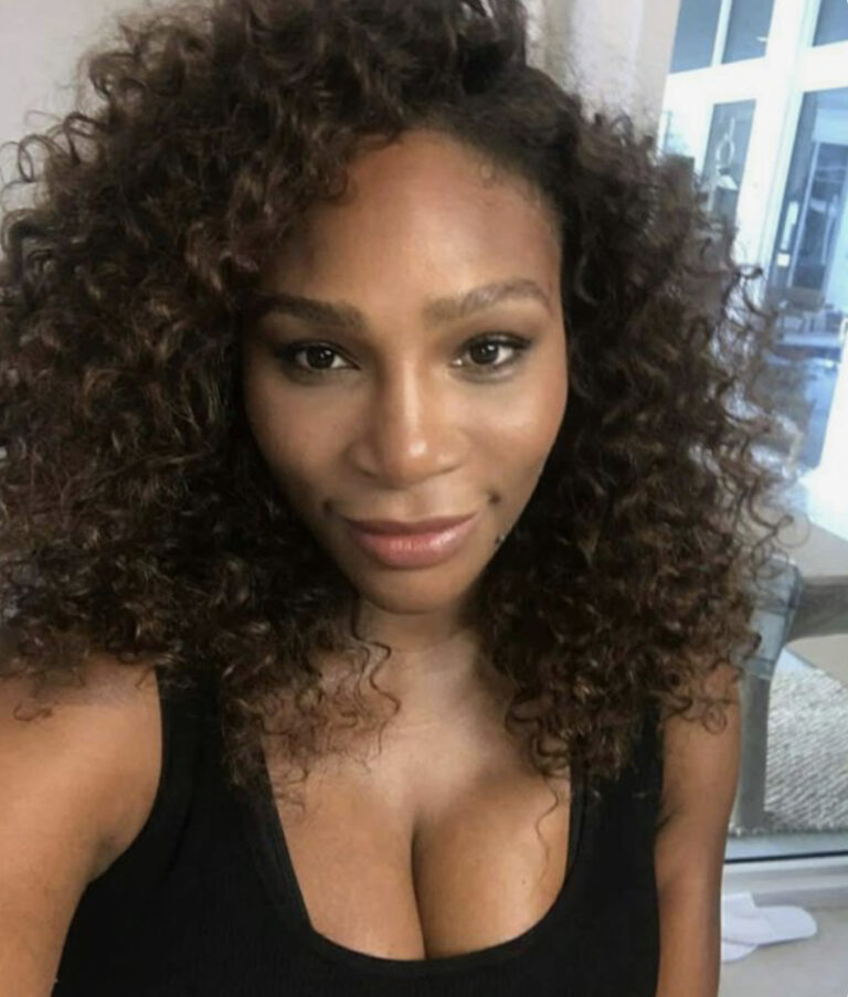 Fans are going wild after Serena Williams posted a selfie of her online...see more