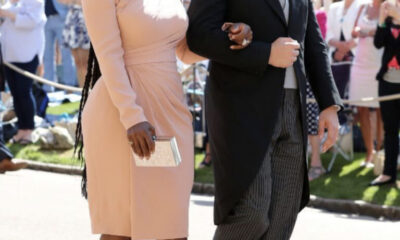Serena Williams and Husband seen attending a royals wedding and they....see more