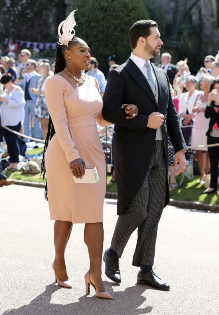 Serena Williams and Husband seen attending a royals wedding and they....see more
