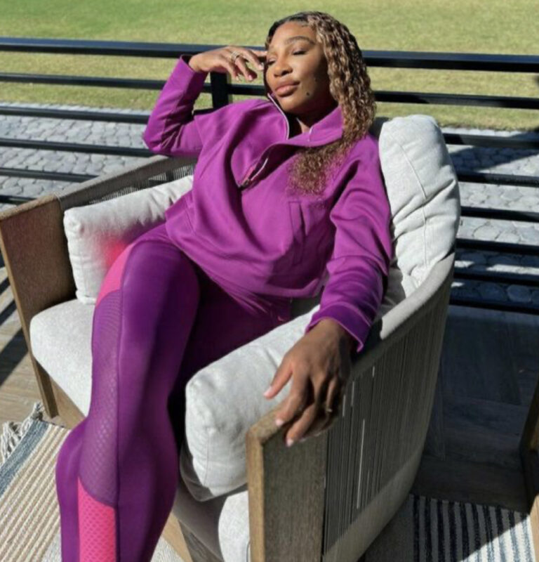 Serena Williams Advocates for Healthy Living and Regular Exercise...