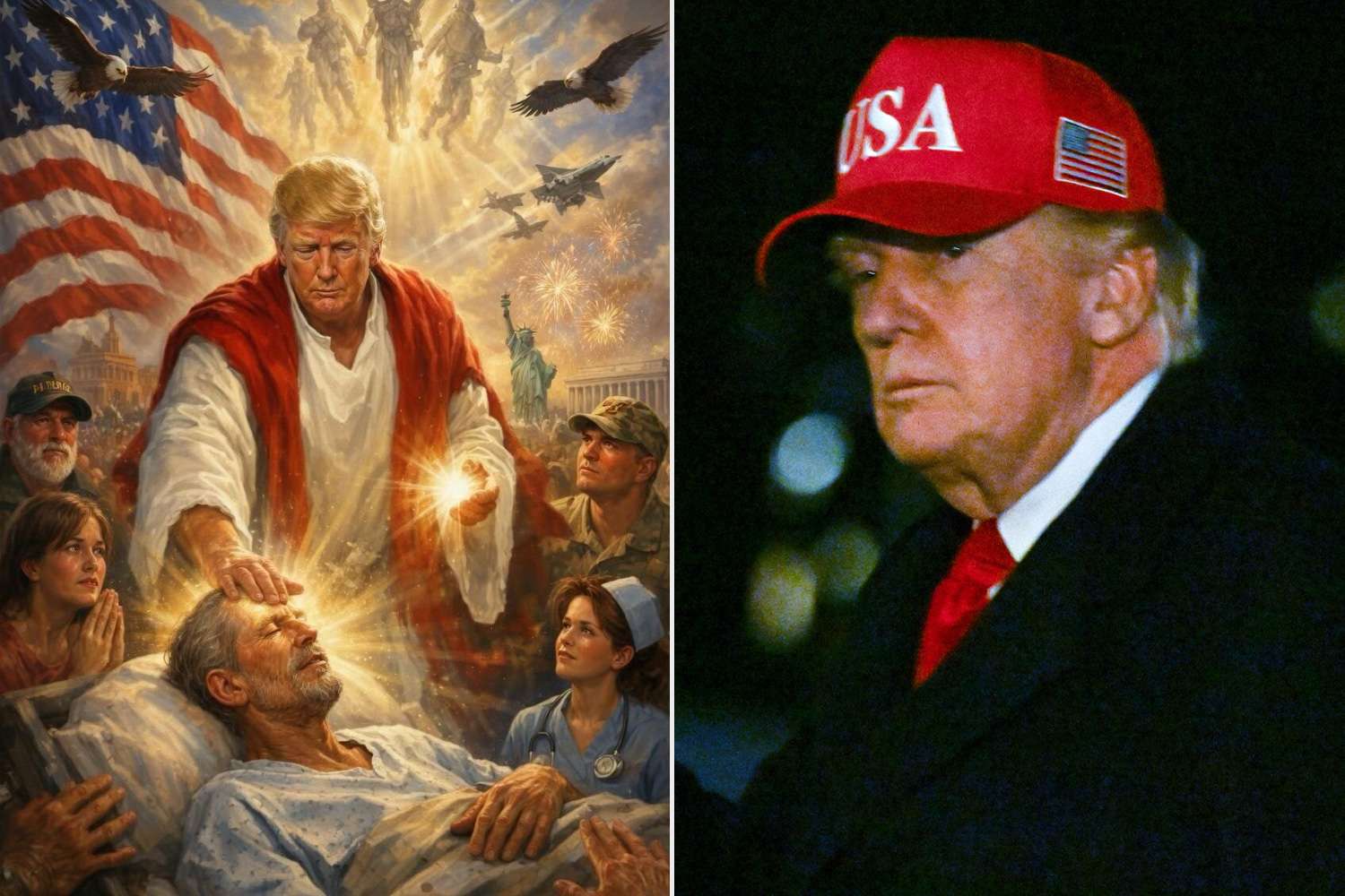 Trump Attack on Pope and Posting of Jesus Image Draw Widespread Criticism...