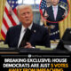 JUST IN: House Democrats are reportedly just five votes away from impeaching Trump — the clock is ticking, tensions are peaking, and one switch could blow Washington wide open. Raise your hand if you agree Trump should be impeached and held accountable...