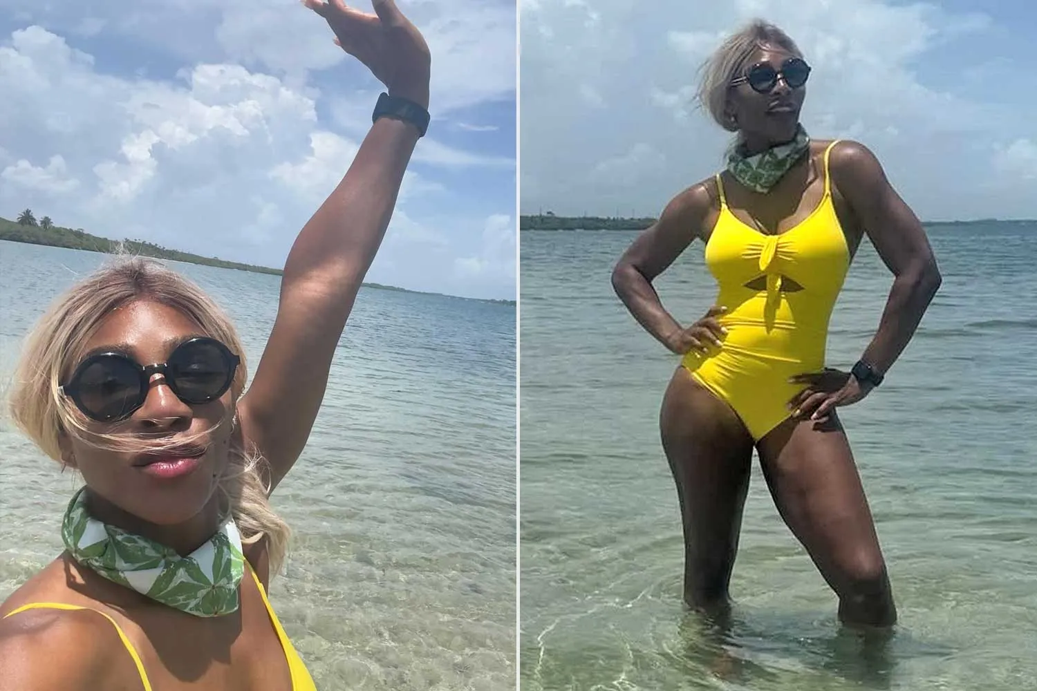 Serena Williams Shows Off Her Figure in Bright Yellow Swimsuit After Announcing Weight Loss from GLP-1...