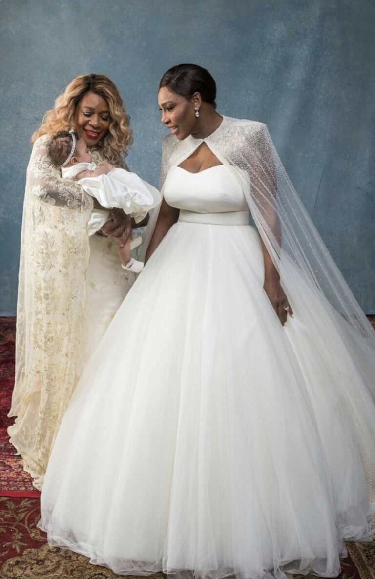 The tennis legend Serena Williams recorded the day she said yes i do to Alexis Ohanian at the Alter.