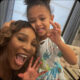 Breaking News: Serena Williams in a heartwarming moment with daughter as the take pictures together....