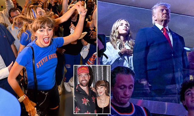 This is her revenge’: Trump openly hates Taylor Swift. But after she humiliated him at the Knicks… insiders say what’s coming next will send him nuclear