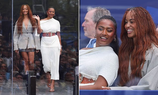 Malia and Sasha Obama steal the show during rare family outing for grand opening of dad Barack’s library with charismatic posture, Gorgeous outfits. My favorite is the 3rd photo, see more here…