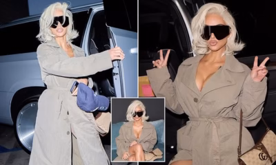 Kim Kardashian unveils dramatic hair makeover after trip to Beverly Hills rejuvenation center