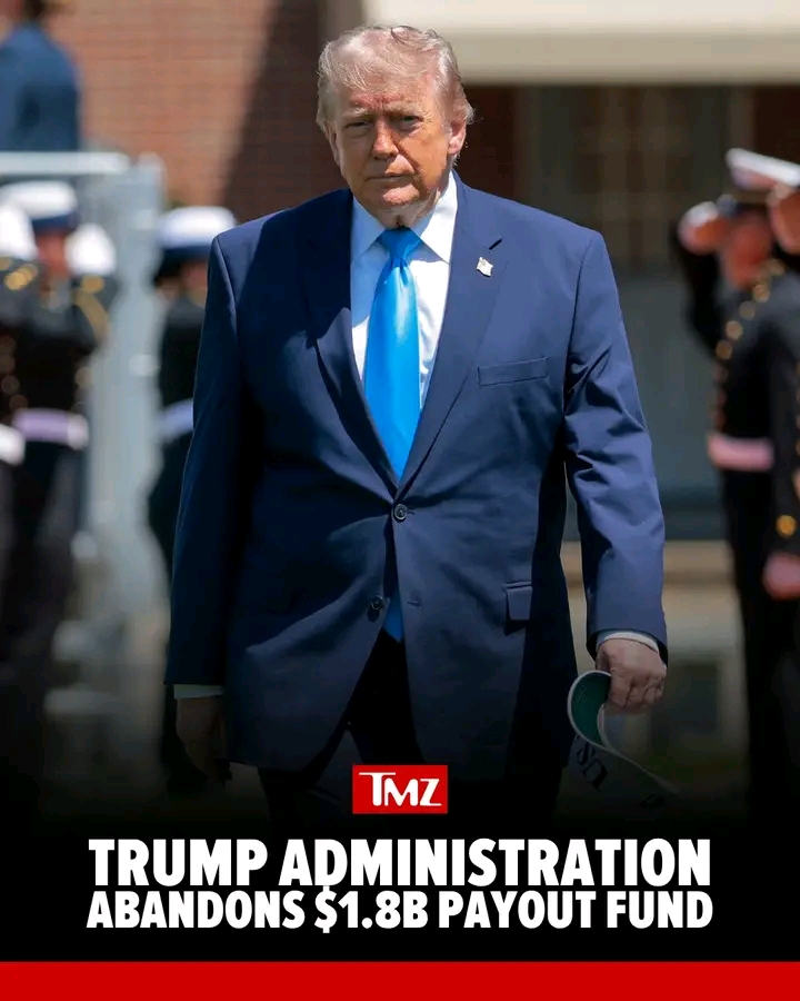 BREAKING: The Trump administration is abandoning their $1.8B "anti-weaponization" payout fund...