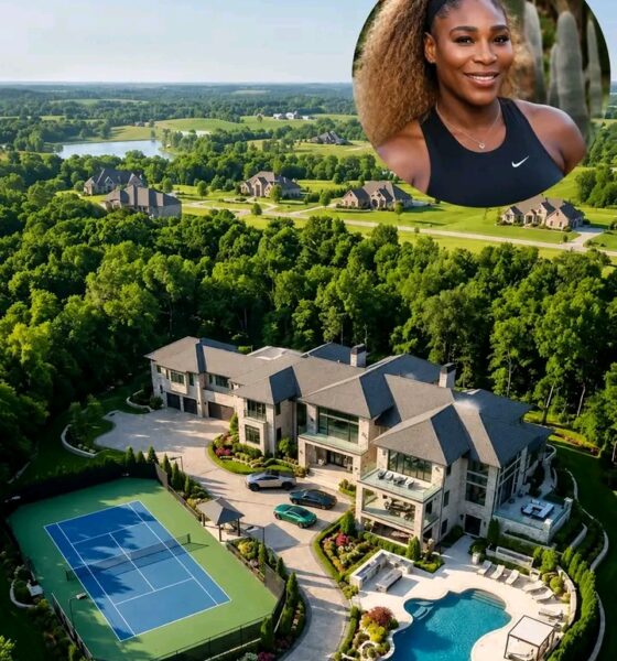 From dominating courts worldwide to building a life of luxury and family balance, Serena Williams and her husband Alexis Ohanian have crafted a stunning 8-acre estate in Jupiter, Florida. Valued at $5.2 million.