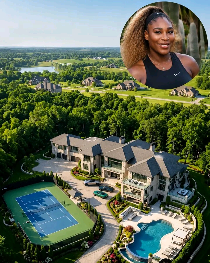 From dominating courts worldwide to building a life of luxury and family balance, Serena Williams and her husband Alexis Ohanian have crafted a stunning 8-acre estate in Jupiter, Florida. Valued at $5.2 million.