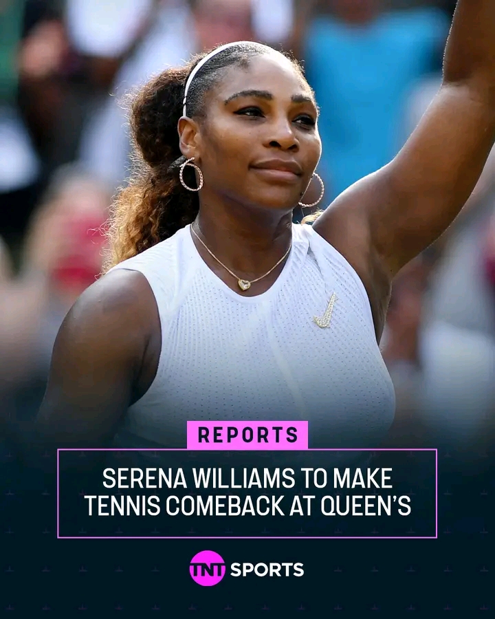 Breaking: 23-time major title winner Serena Williams is officially making her comeback to professional tennis. Williams will play doubles next week at the HSBC Championships, the tournament announced...