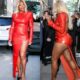 Serena Williams is all legs in slit-up-to-there sequined gown at pre-Met Gala 2026 party...
