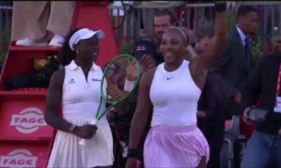 BREAKING. Serena Williams teams up with Vicky Mboko to defeat Melichar-Martinez & Routliffe 7-6(2) 6-2 at Queen’s in a high-profile comeback to tennis It was Serena's first match in four years, but, even at 44, playing alonhside 19-year-old Mboko of Canada, it felt like she never left...