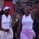 BREAKING. Serena Williams teams up with Vicky Mboko to defeat Melichar-Martinez & Routliffe 7-6(2) 6-2 at Queen’s in a high-profile comeback to tennis It was Serena's first match in four years, but, even at 44, playing alonhside 19-year-old Mboko of Canada, it felt like she never left...