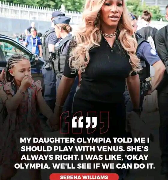 Serena Williams' daughter, Olympia, was the one who suggested that Serena and Venus Williams team up for doubles at Wimbledon 2026...