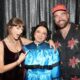 Taylor Swift and Travis Kelce caught Maya Rudolph in “Oh, Mary!” on Broadway on Saturday!