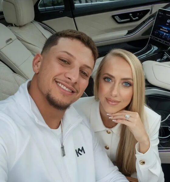 Patrick Mahomes once again proves he’s not just a legend on the field — he’s the happiest husband and father! ❤️ Captured in this sweet moment inside a luxurious car, the NFL superstar flashes his signature smile beside his stunning wife, Brittany Mahomes...