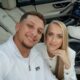 Patrick Mahomes once again proves he’s not just a legend on the field — he’s the happiest husband and father! ❤️ Captured in this sweet moment inside a luxurious car, the NFL superstar flashes his signature smile beside his stunning wife, Brittany Mahomes...