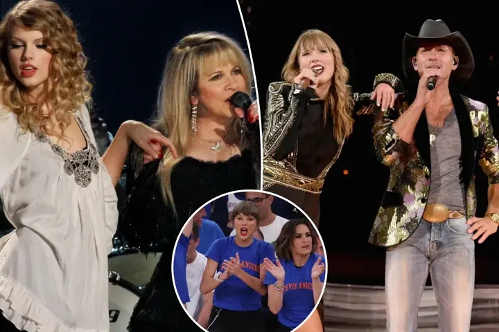 Stevie Nicks and Tim McGraw set to perform at Taylor Swift and Travis Kelce's wedding - which will be 'bigger than the Met Gala'...