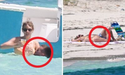 "So disgusting": Taylor Swift and Travis Kelce beach image sparks heated fan war and viral body image debate