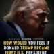 Breaking News : Someone asked "how could you fell if Donald trump's become the first u.s president to face prison"...