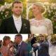 Taylor swift brother Austin marries model Sydney Ness in a drama filled wedding with Taylor swift, her parents, Travis Kelce, Jason Kelce and their families and other A list celebrity present...
