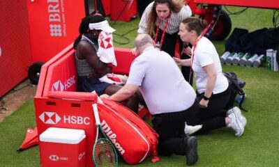 Breaking News : Serena Williams Pays Emotional Tribute After Victoria Mboko’s Heartbreaking Injury Forces Early End to Queen’s Club Run...