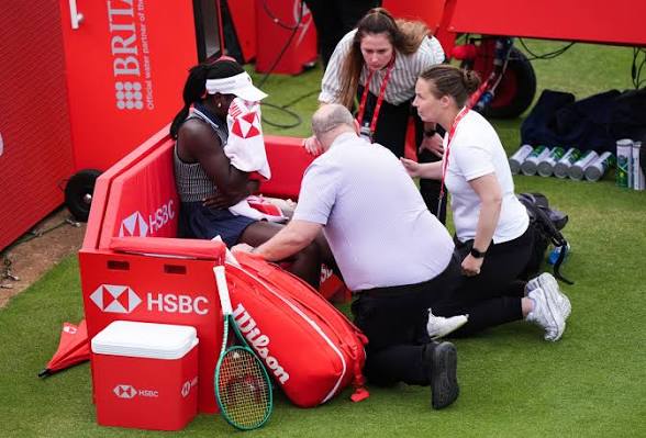 Breaking News : Serena Williams Pays Emotional Tribute After Victoria Mboko’s Heartbreaking Injury Forces Early End to Queen’s Club Run...